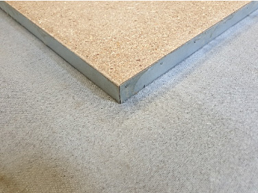 Bord de dalle plancher technique surélevé