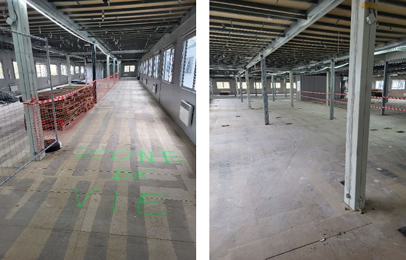 Batiment RENAULT de l'intérieur