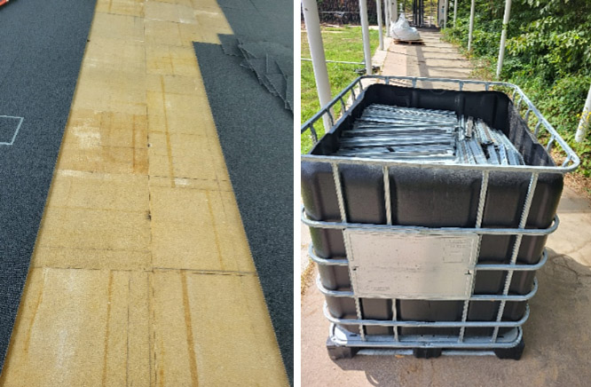 Plancher technique sous dalles de moquette